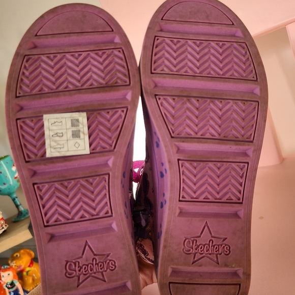Skechers Twinkle Toes Hightops - Picture 4 of 7